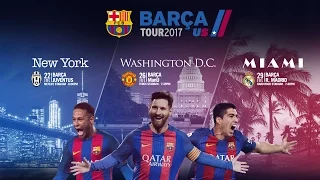 FC Barcelona head back to the USA in the summer of 2017