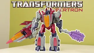 Has The Curse FINALLY Been Lifted??? | #transformers Gamer Edition Voyager Starscream Review