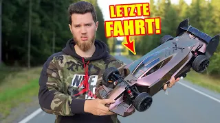 Wir fahren zum LETZTEN MAL das 1100€ HIGHSPEED RC AUTO! - Brechen wir den 242 Km/h Rekord?