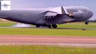 C-17 Globemaster III Arrival at RAF Fairford