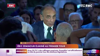 A Saint-Tropez, Eric Zemmour est éliminé dès le premier tour