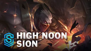 High Noon Sion Skin Spotlight - League of Legends