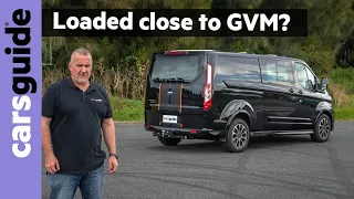 Ford Transit Custom 2021 review: Sport 320L LWB DCiV GVM test - Toyota HiAce rival load tested