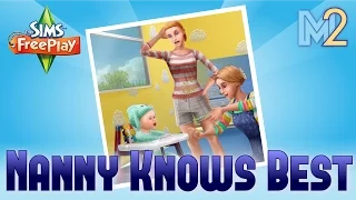 Sims FreePlay - Nanny Knows Best Quest (Tutorial & Walkthrough)