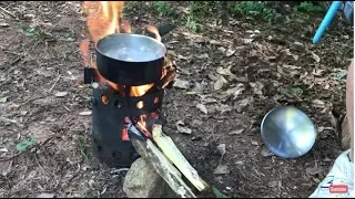 7 Years Of Hobo Stove Cooking, ...I Should Have Been Using The Stove’s Fuel Wood Feed Hole!!!