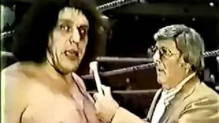 Andre the Giant Interview   YouTube