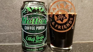 Oskar Blues Hotbox Coffee Porter By Oskar Blues Brewery | American Craft Beer Review