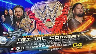 🔴LIVE!🔴FULL MATCH - ROMAN REIGNS VS JEY USO - WWE SUMMERSLAM 2023