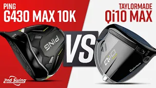 PING G430 MAX 10K vs TaylorMade Qi10 MAX | 10K MOI Drivers Comparison