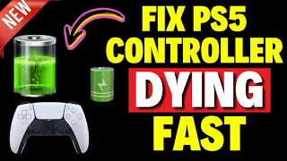 How to Fix PS5 Controller Dying Fast
