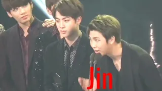 NamJin: Jin got jelly for NamJoon😍(with fake subs)