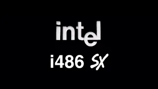 Intel i486 SX logo