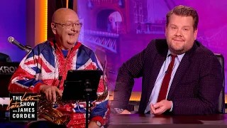 James' Dad is Sitting In As Ginger Spice For Our Final Night in London - #LateLateLondon