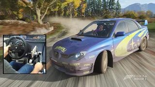 2005 SUBARU IMPREZA WRX STI | UK Trail Rally - Forza Horizon 4 | Thrustmaster gameplay