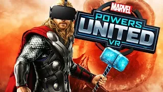Virtual LIGHTNING With VR THOR! - MARVEL Powers United VR Gameplay - Oculus Rift