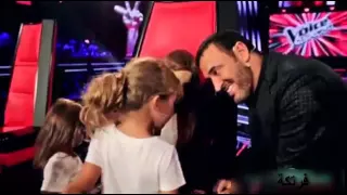 شاهد ابنتى نانسى عجرم إيلا و ميلا فى برنامج the voice kids