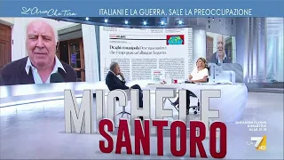 Michele Santoro: "Tutti i telegiornali della RAI sono completamente nelle mani del governo e ...