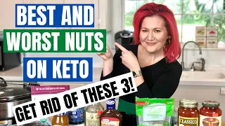 BEST NUTS ON KETO | 4 BEST LOW CARB NUTS (AND 3 TO COMPLETELY AVOID)