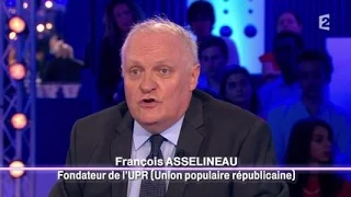 François Asselineau de l'Union Populaire Républicaine - On n'est pas couché 20 septembre 2014 #ONPC