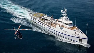 Yacht Support | GARCON | 220ft | not your typical yacht