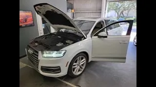 2018 Audi Q7 Differential fluids, Transmission, Water pump service 100k