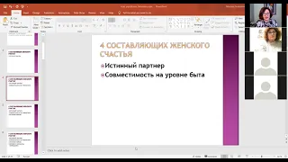 Клуб "Шанс на Любовь". 4 составляющие женского счастья. 7 мужских психотипов.