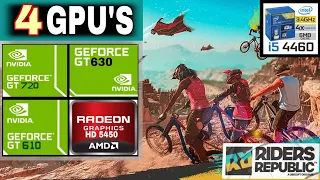 Riders Republic ► GT 720 , GT 630 , GT 610 , AMD HD 5450 | i5 4460 | FPS ?