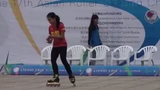 2016 Asian roller skating championship Battle Senior Women Final