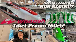 WHOOSH! Review Kereta Cepat 350 km/jam Punya Indonesia, Jakarta Ke Bandung Cuma 59 MENIT SAJA!