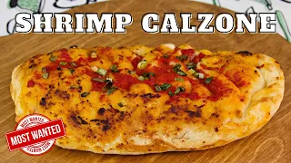 How to make the best shrimp calzone at home!