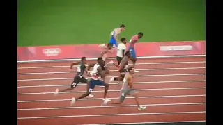 100m heat  Olympic 2020 Andre de grasse