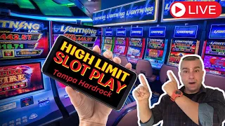 🔴LIVE! High Limit Slot Action From Tampa Hardrock