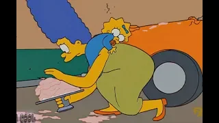 The Simpsons  - Marge's Hardest Ice Cream Cake!
