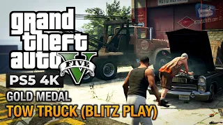 GTA 5 PS5 - Mission #39 - Tow Truck (Blitz Play) [Gold Medal Guide - 4K 60fps]