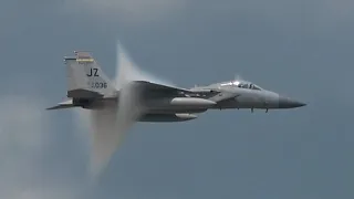 F-15 High Speed Passes - Dayton Airshow 2023