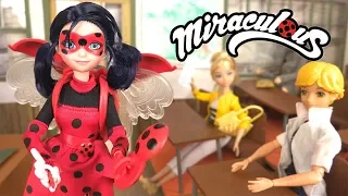 Miraculous Ladybug Back to School - Stories with Toys and Barbie Dolls