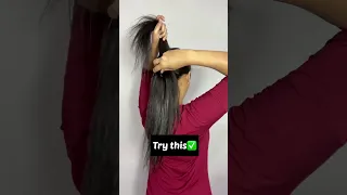 Bouncy hairstyle hack✅ #ytshorts #shorts #shortvideo #youtubeshorts #hairstylist #