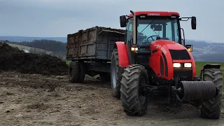 FarmVlog #10 // vození hnoje, Zetor 11741 //