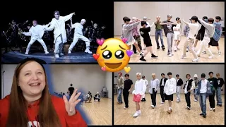 Seventeen Dance Practice Catch Up! Hot, Darl+ing, World & Cheers | REACTION