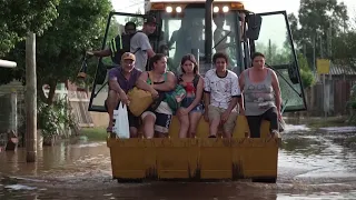 Esperança e solidariedade, desabrigado gaúcho ajuda outros moradores