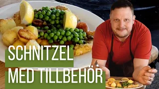 Schnitzel med tillbehör - Michael Björklund