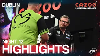 A CAREER BEST! | Night 12 Highlights | 2022 Cazoo Premier League