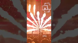 Till does fire show during Rammstein music performance #amazing #metal #music #performance #headbang