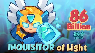 INSANE - INQUISITOR of Light can do 86 BILLION vs Bruiser! Rush Royale #rushroyale