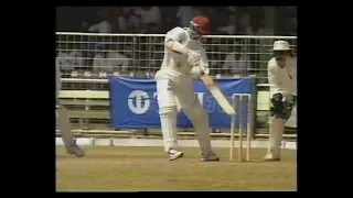 WEST INDIES v ENGLAND 4th TEST MATCH DAY 1 GUYANA FEBRUARY 27 1998 SHIVNARINE CHANDERPAUL BRIAN LARA