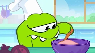 Om Nom Cafe 🍰 Om Nom Hungry Dinosaur 🦖 Funny cartoons for kids