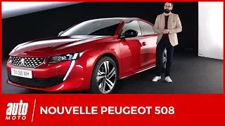 2018 Nouvelle Peugeot 508 : le design et l'intérieur en détails (avis, moteurs, habitabilité)