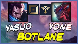 YASUO YONE BOTLANE IS BROKEN NOW... DOUBLE ULT - League of Legends