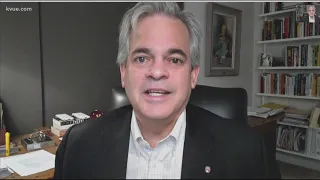 Mayor Adler discusses Gov. Abbott's pledge against defunding police | KVUE