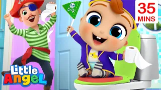 Potty Song (Time To Go!) + More Little Angel Kids Songs & Nursery Rhymes